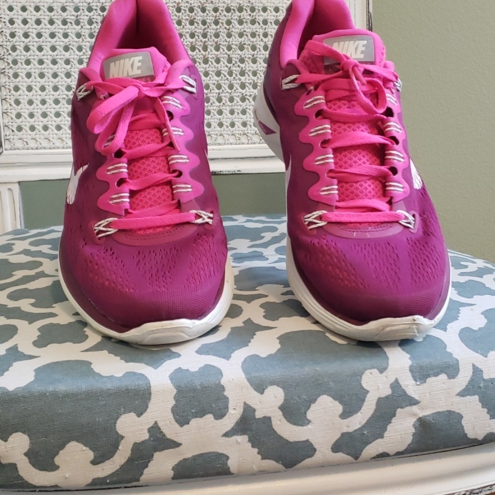 Nike plum and pink fitsole